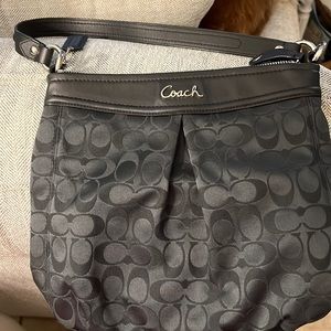 Like new Coach bag.  Non smoking home.  11” wide 10” tall.  Perfect condition.